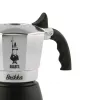 Bialetti Brikka Moka-Kanne 0,1 L Schwarz, Edelstahl