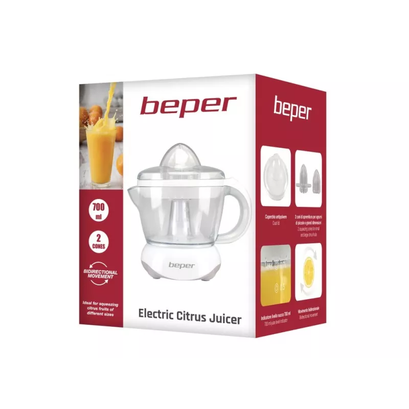 Elektrische Zitruspresse Beper BP.102 700 ml 25 W
