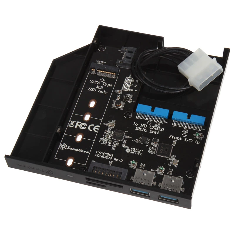 I/O-Blende Silverstone FPS01