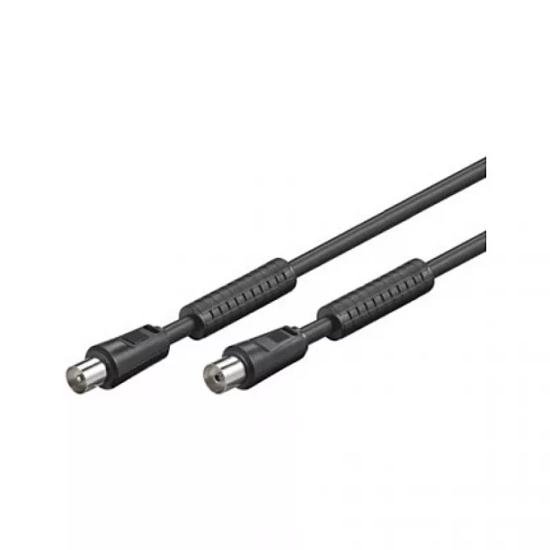Good Connections TV-Antennenkabel schwarz 7,5 m