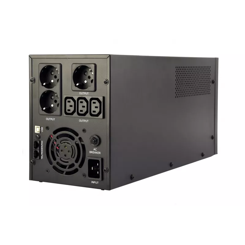 Gembird EG-UPS-036 USV (unterbrechungsfreie Stromversorgung) Line-Interactive 3 kVA 1800 W 6 AC-Ausgänge