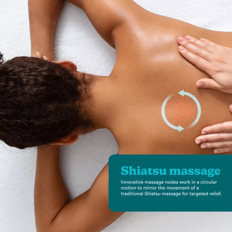 Kissen-Massagegerät HoMedics SP-50H mit Shiatsu-Knoten und Wärmefunktion