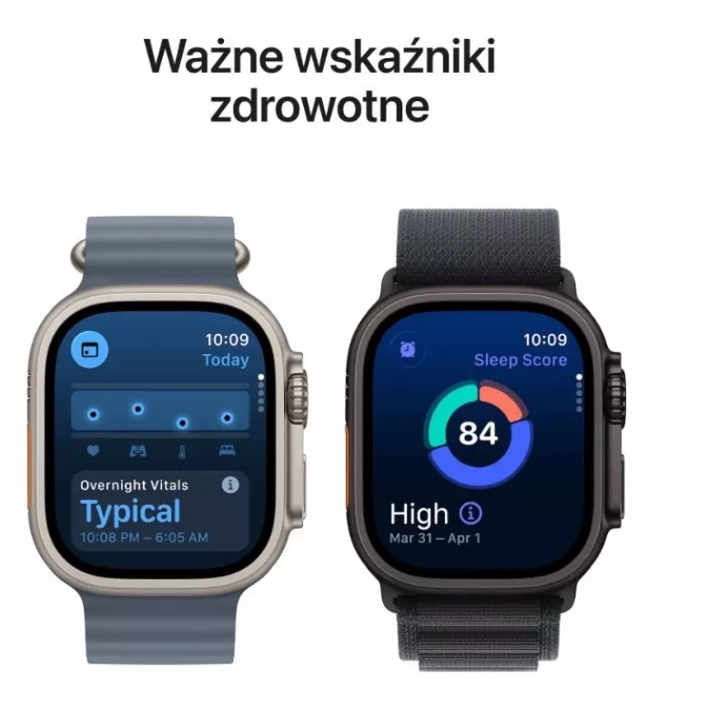Smartwatch Apple Watch Ultra 3 GPS + Cellular 49mm Black Titanium Case with Black Titanium Milanese Loop Medium
