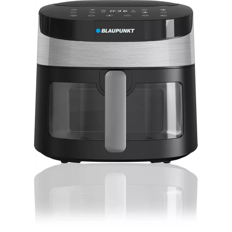 Fritteuse Blaupunkt AFD722 7,2 L, 1800 W, 40–200 °C, Touch-LED, Aluminium, weiß
