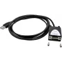 Exsys - Serieller Adapter - USB - RS-232 - Schwarz (EX-1311-2-5V)