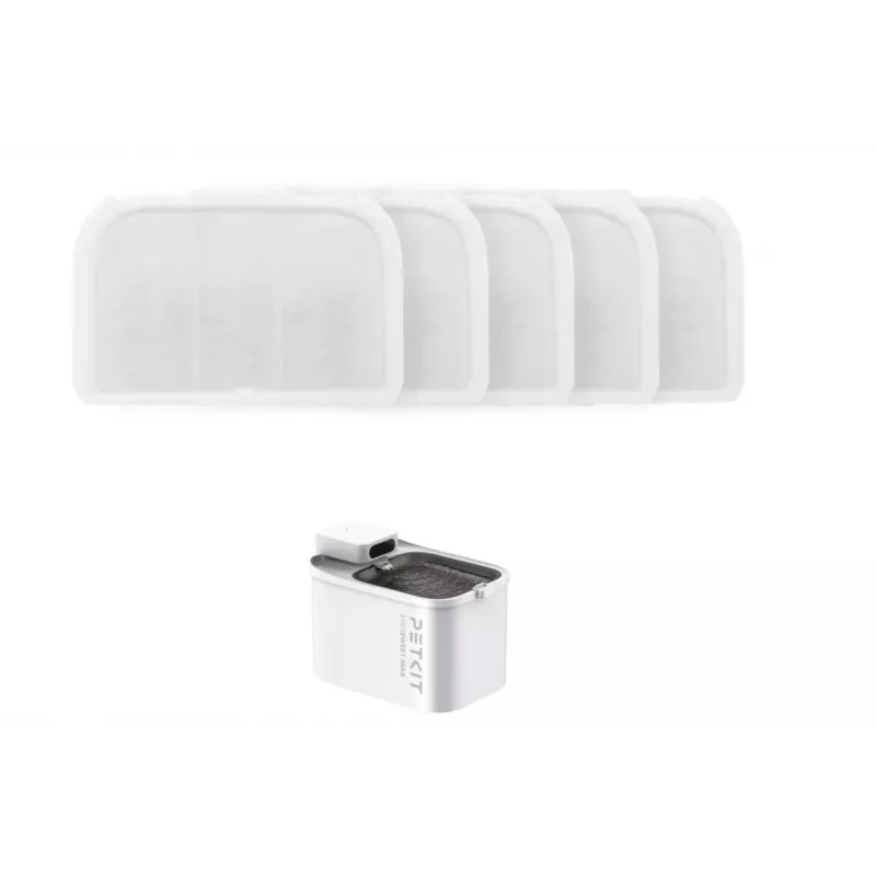 Petkit Ersatzfilter-Set 5 Stück für Eversweet Max, Zubehör für Trinkbrunnen