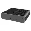 Computergehäuse Akasa Euler TX3 Mini-ITX — kompatibel mit Intel-Sockeln LGA1851, LGA1700, LGA120, LGA115X — schwarz