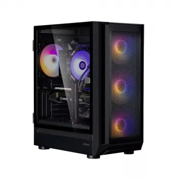 Computergehäuse Zalman i6 Schwarz, ATX, schwarz