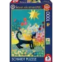 Rosina Wachtmeister: Katze im Sea of Flowers, Puzzle 1000 Teile