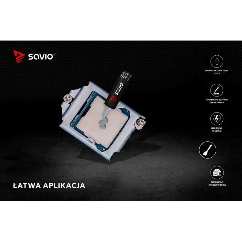 Savio TG-04 Wärmeleitpaste für Kühlkörper