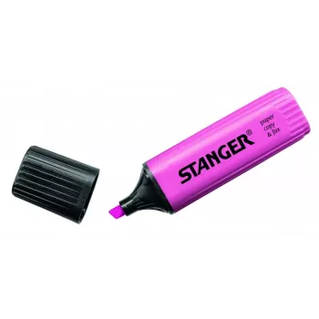 STANGER Textmarker, 1-5 mm, pink, 1 Stk. 180004000