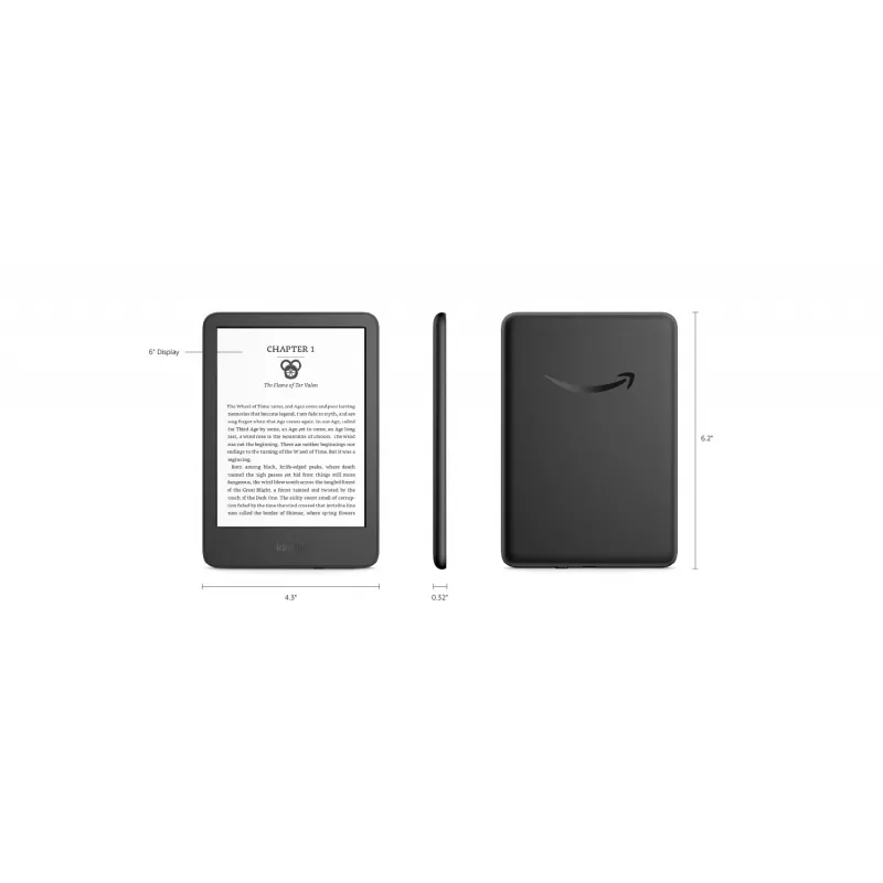 Amazon B0CP31T5M6 E-Book-Reader 16 GB WLAN Schwarz
