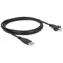 USB-Kabel DeLOCK 2m USB 2.0 USB A USB B Schwarz