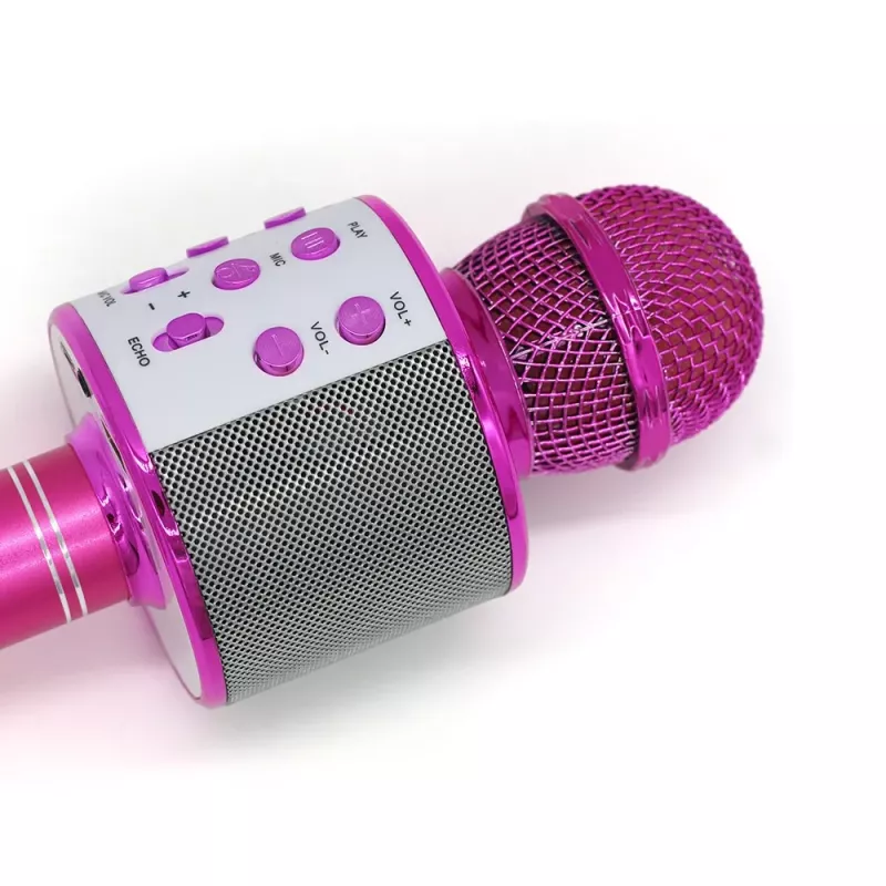 Mikrofon MANTA MIC11-PK Pink — kabelgebunden 3,5 mm Klinke, leichter Handapparat