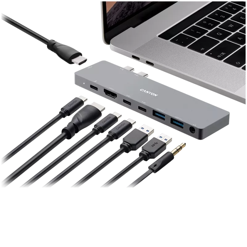 ChargingDock 2xTB - 2xHDMI 2xUSB 3.0 2xUSB-C jack