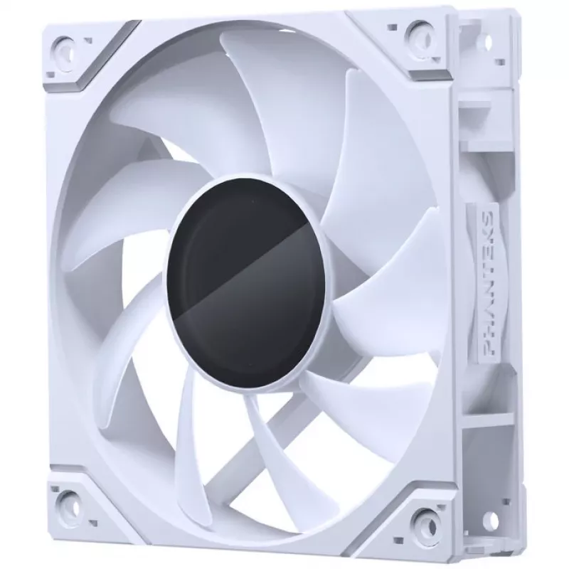 PHANTEKS 120mm-Gehäuselüfter M25G2-120 D-RGB Weiß – 120mm RGB-Kühllüfter für PC-Gehäuse