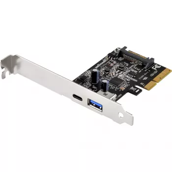 SilverStone ECU03 - USB-Adapter - PCIe 2,0 x2 Low Profile - USB-C 3,1 x 1 + USB-C x 1 (SST-ECU03)