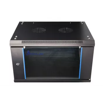 Wandmontierter Schrank Extralink 6U 600x600 Schwarz