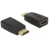 Adapter HDMI (Stecker) > HDMI (Buchse), EDID-Emulator (schwarz)