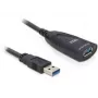 USB-Kabel DeLOCK 83089 USB 3.0 5m Schwarz