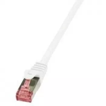 Netzwerkkabel LogiLink 10 m RJ-45 Cat6 S/FTP Weiß