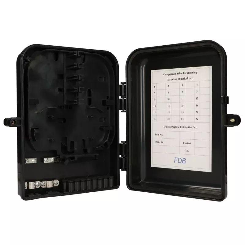 Extralink Eliza V2 Glasfaserverschluss, 16 Spleiße, schwarz, Mittelspanne