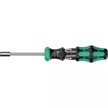 Wera 05051518001 Mehrbit-Schraubendreher Gerader Schraubendreher