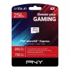 MicroSDXC-Speicherkarte PNY microSD Express 256 GB UHS‑I Lesen 890 MB/s Schreiben 750 MB/s U3 V30