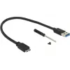 SSD-Gehäuse DELOCK 42594 Schwarz Silber M.2