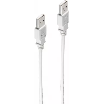 USB-Kabel ShiverPeaks BS77002 1,8 m USB 2.0 Grau