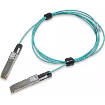 InfiniBand-/Glasfaserkabel NVIDIA MFS1S00-H050V, QSFP56 auf QSFP56, 50 m, blau