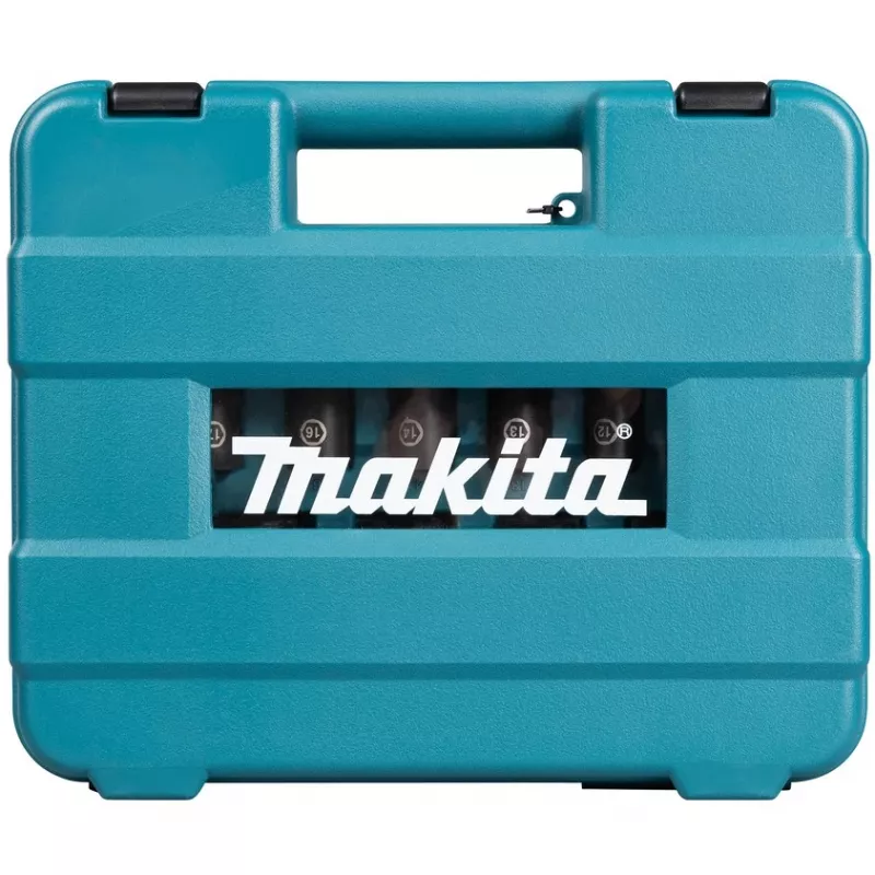 Makita E-16586 Schlagschrauber-Steckschlüssel Steckschlüsselsatz Schwarz, Grün