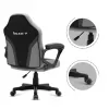 Gaming-Stuhl für Kinder Huzaro HZ-Ranger 1.0 Gray Mesh, grau und schwarz