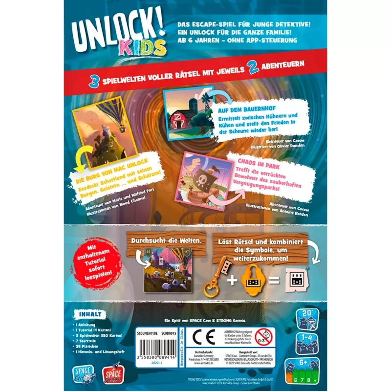 Unlock Kids, Kartenspiel