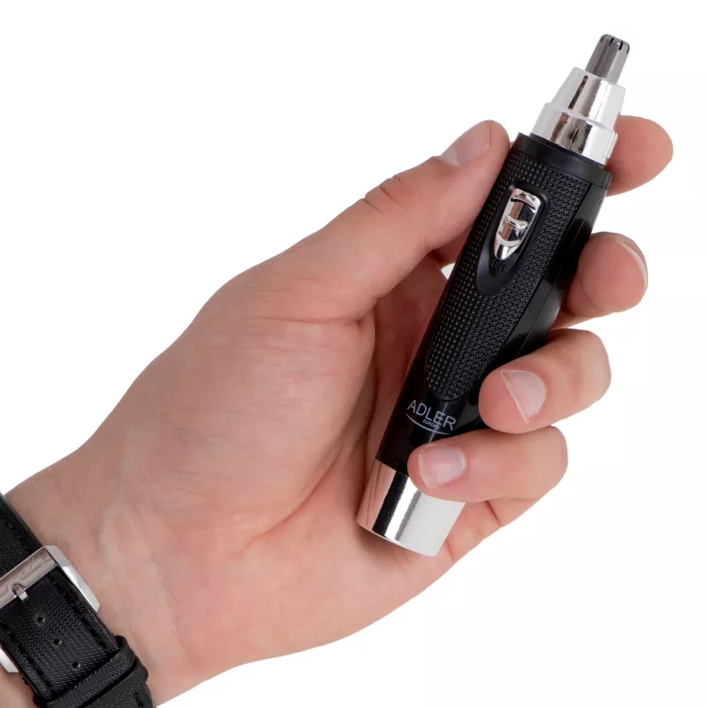 Präzisionstrimmer Adler AD 2911 — Ohren- und Nasentrimmer, schwarz, 45 g