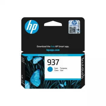 HP 937 Cyan Original Tintenpatrone, Cyan, 1 Stk., 800 Seiten