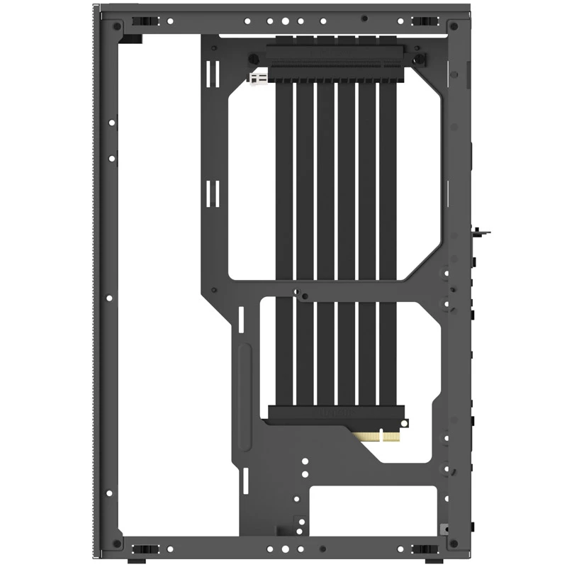 Supd Riser Ribbon Kabel – PCIe 4.0, 270 mm, schwarz