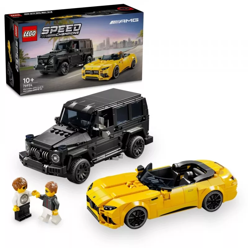 LEGO Speed Champions Mercedes-AMG G 63 & Mercedes-AMG SL 63 76924, Multi