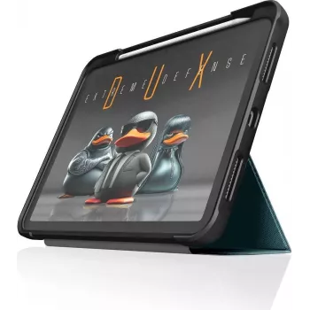 STM Dux Ultra Case | Apple iPad 11 (2025) / iPad 10,9 (2022) | ozean Grau/transparent | STM-222-486KX-04 (STM-222-486KX-04)