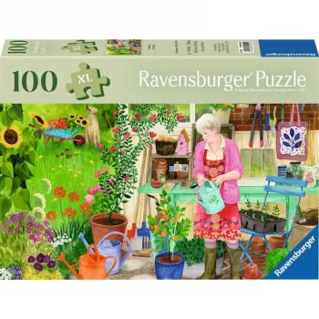 Ravensburger Puzzle XL Garten – 100 Teile, übergroße Teile