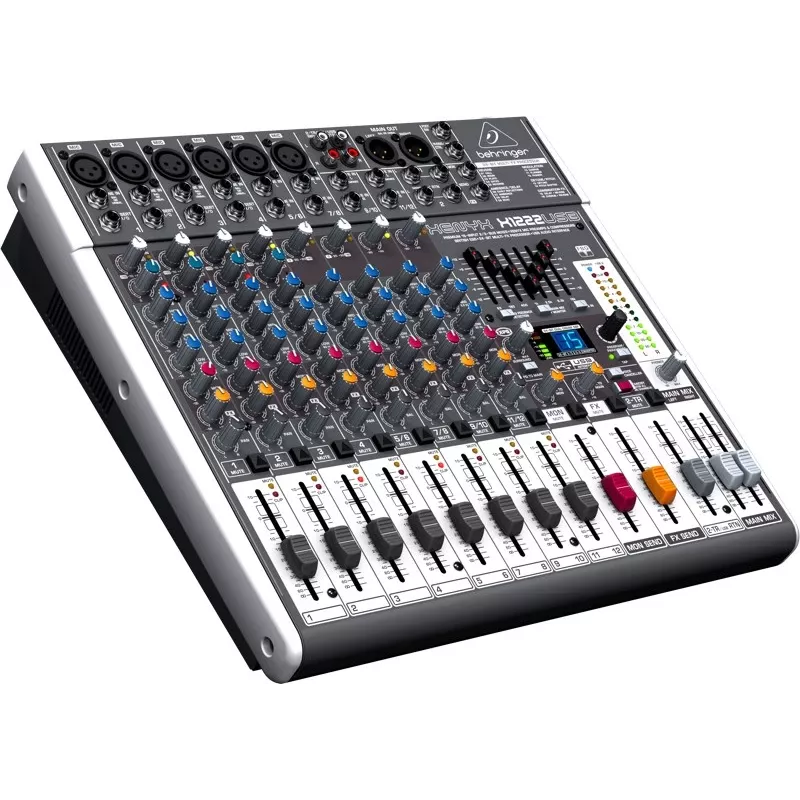 Behringer X1222USB Audiomixer 4 Kanäle