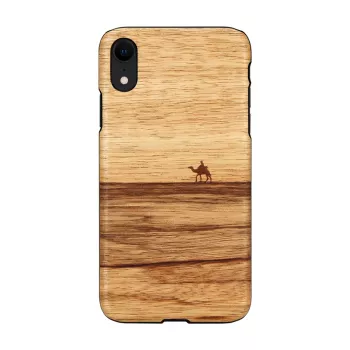 Smartphone-Hülle man and wood für iPhone XR — Terra White Schutzcover