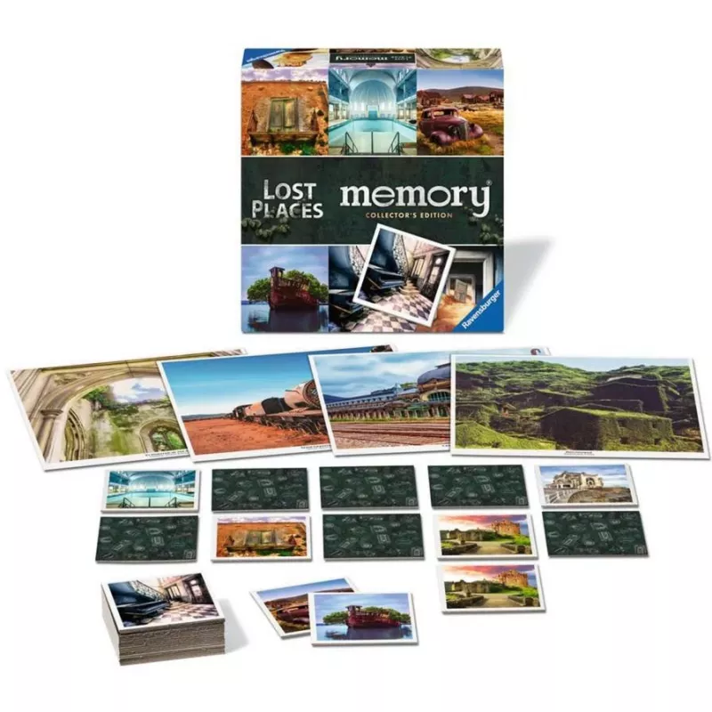 Collector's memory Lost Places, Memory-Spiel