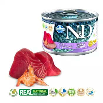 FARMINA N&D Cat Natural Tuna&Shrimp- Nasskatzenfutter - 140 g