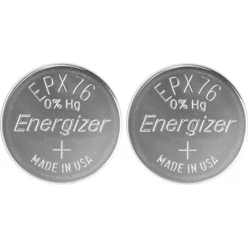 Energizer Knopfzelle EPX76 Silberoxid SR44 200 mAh 1,55 V 2 Stück (635996)