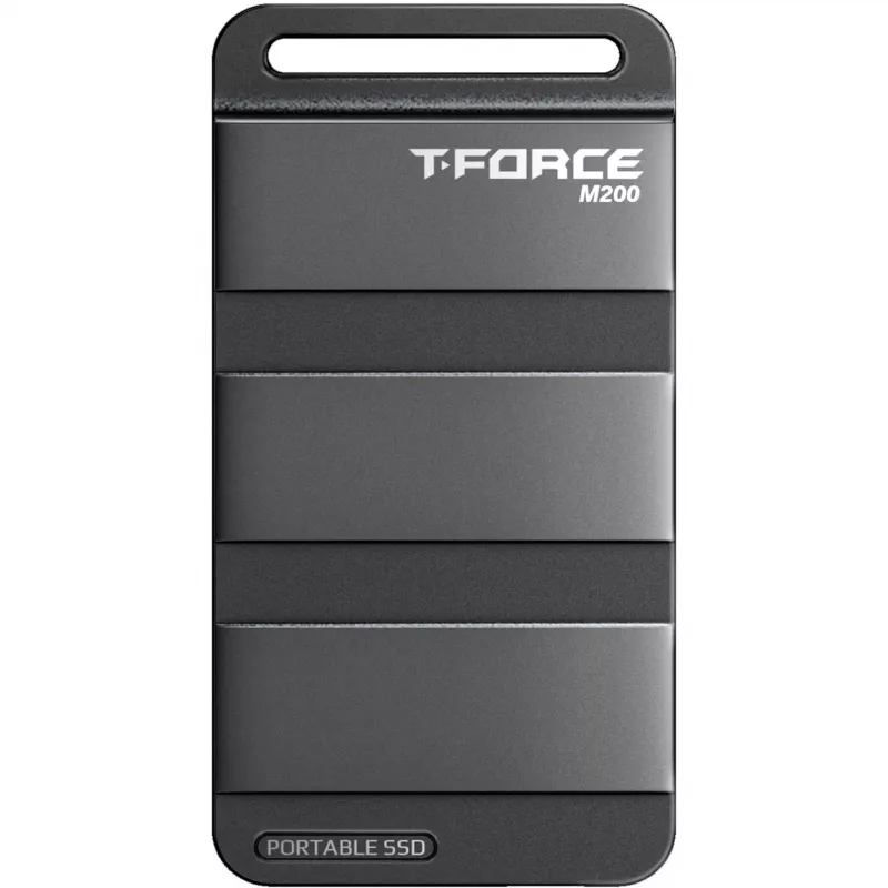 Team Group T-FORCE M200 - 1000 GB - USB Typ-C - USB 3.2 Gen 2x2 - 2000 MB/s - 20 Gbit/s - Schwarz
