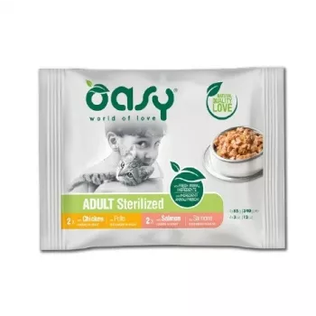 Oasy Chunks in Soße Multipack Adult 4x85 g