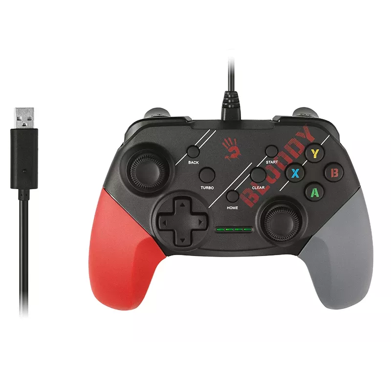 Kabelgebundene Gaming-Maus A4Tech Bloody GP30 Rot — ergonomisches Design, USB-Anschluss