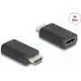 HDMI Adapter DeLOCK 64325 Schwarz Anschluss 1 HDMI Anschluss 2 HDMI