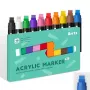 Acrylmarker-Stifte Arrtx LC303656, 10 Farben, feine Rundspitzen